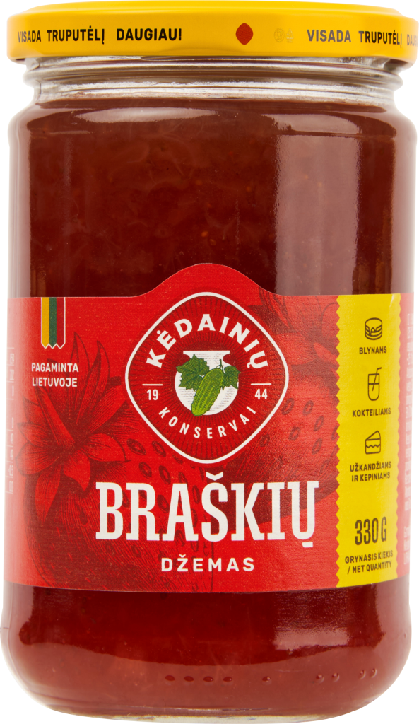 Braškių džemas