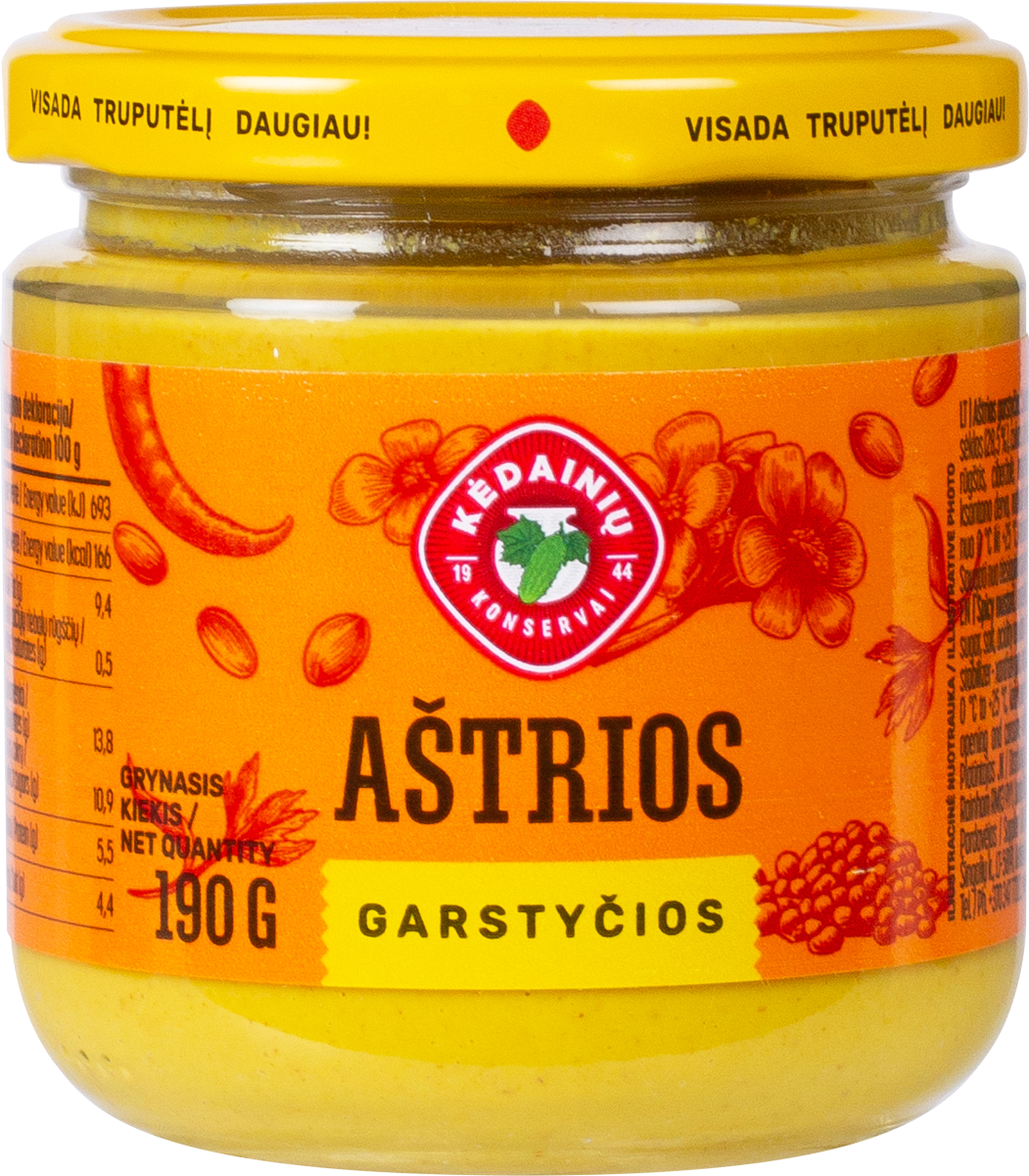Aštrios garstyčios