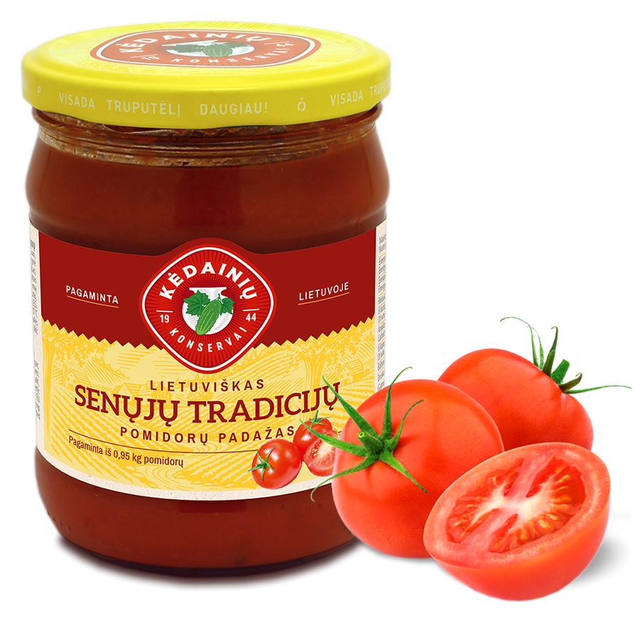 Pomidorų padažas Senųjų tradicijų LIETUVIŠKAS