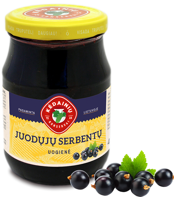 Juodųjų serbentų uogienė