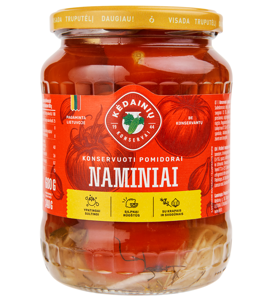 Naminiai konservuoti pomidorai