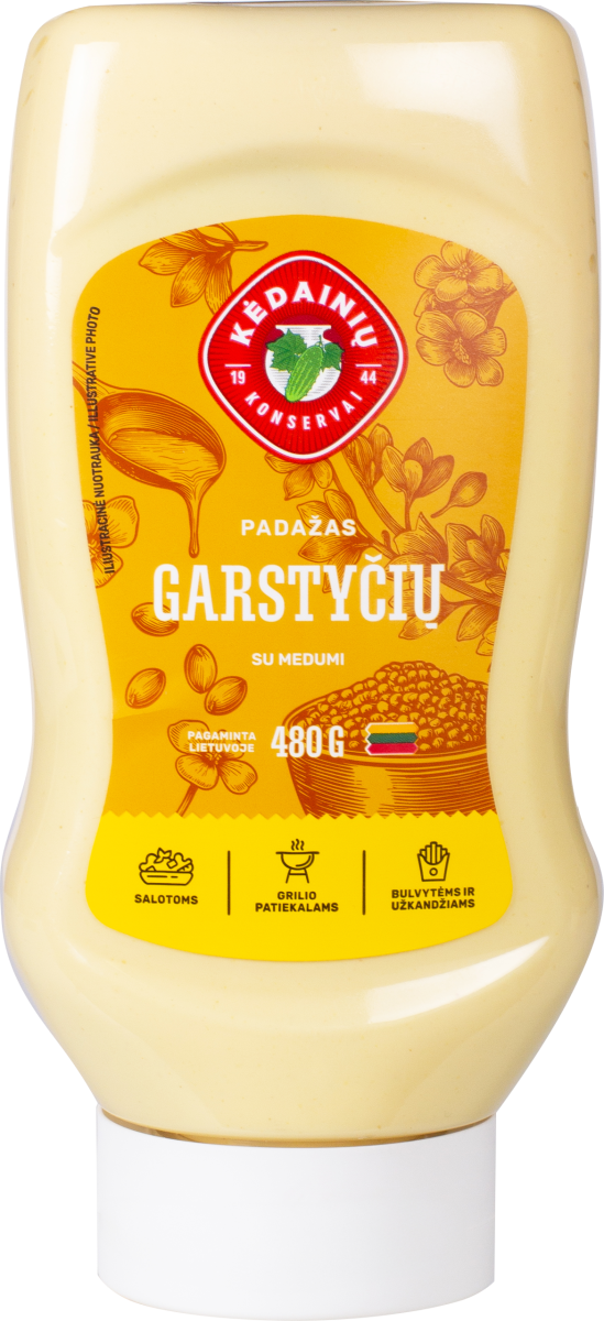 Garstyčių padažas su medumi