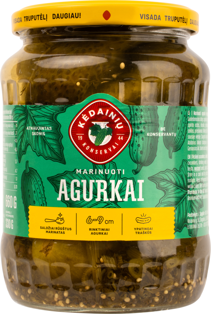 Marinuoti agurkai