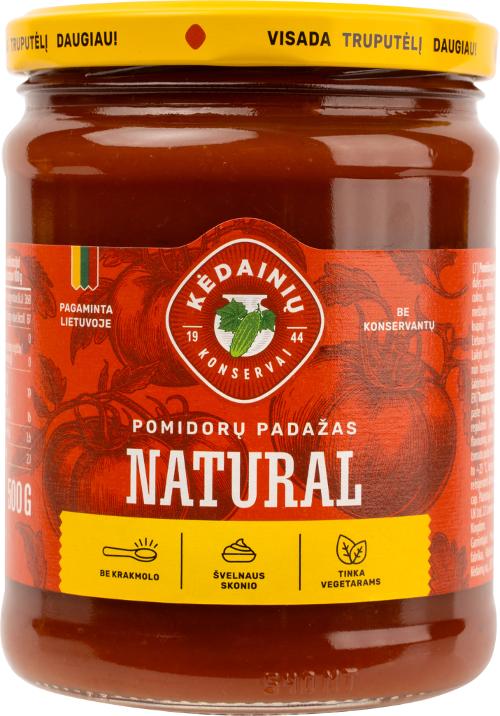 Pomidorų padažas Natural