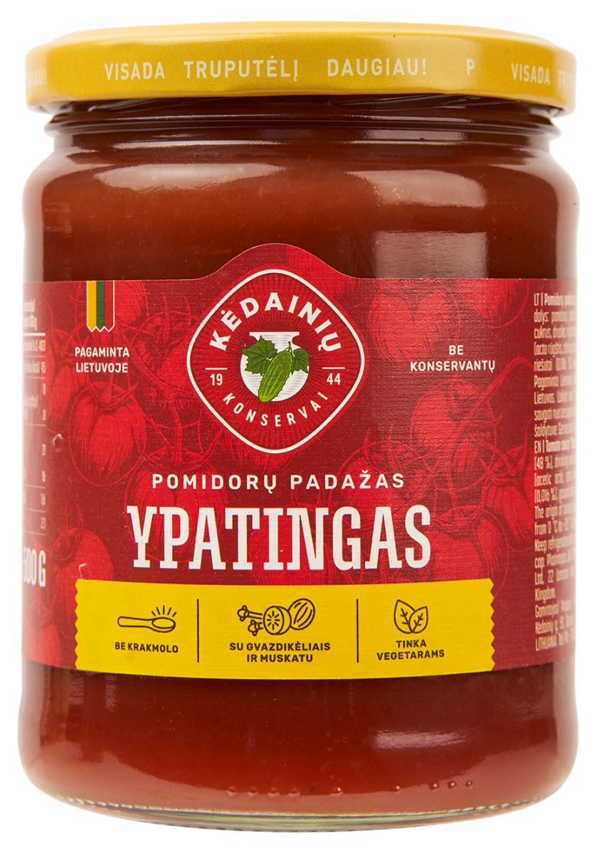 Pomidorų padažas Ypatingas