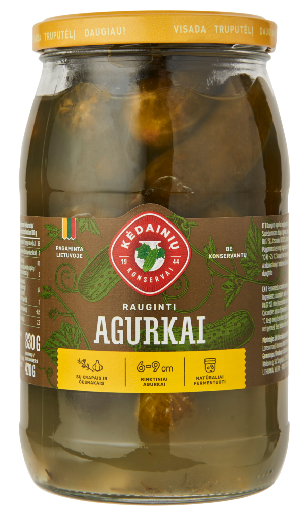 Rauginti agurkai