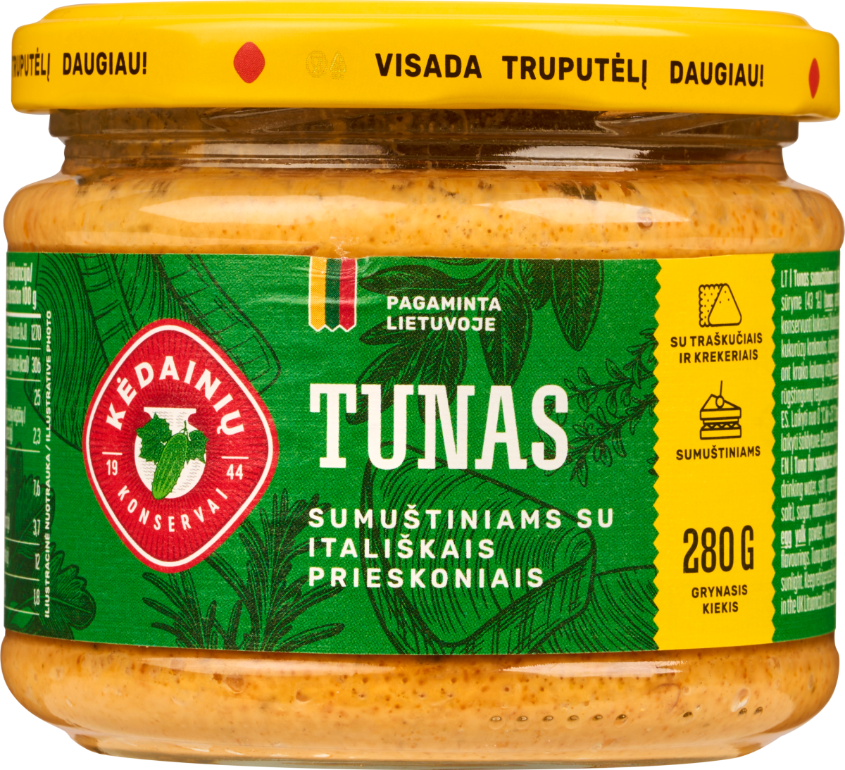 Tunas su Itališkais prieskoniais