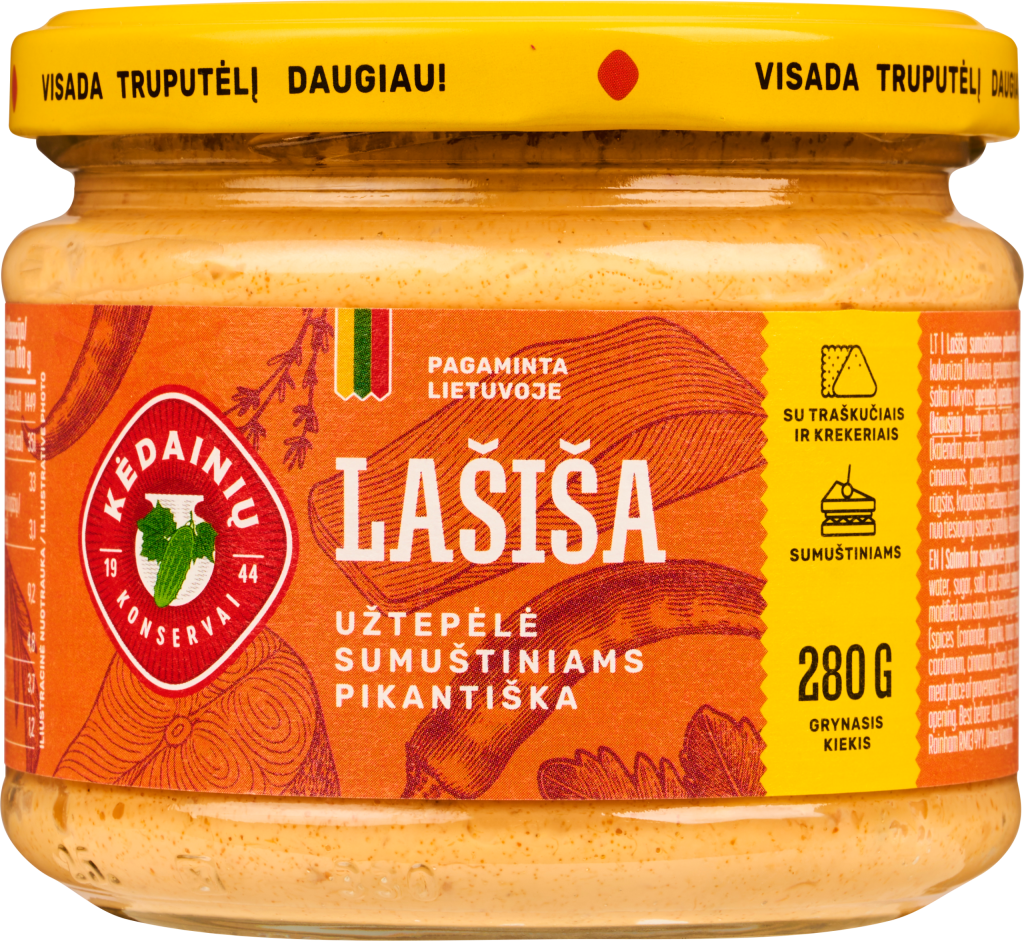 Pikantiška lašiša sumuštiniams