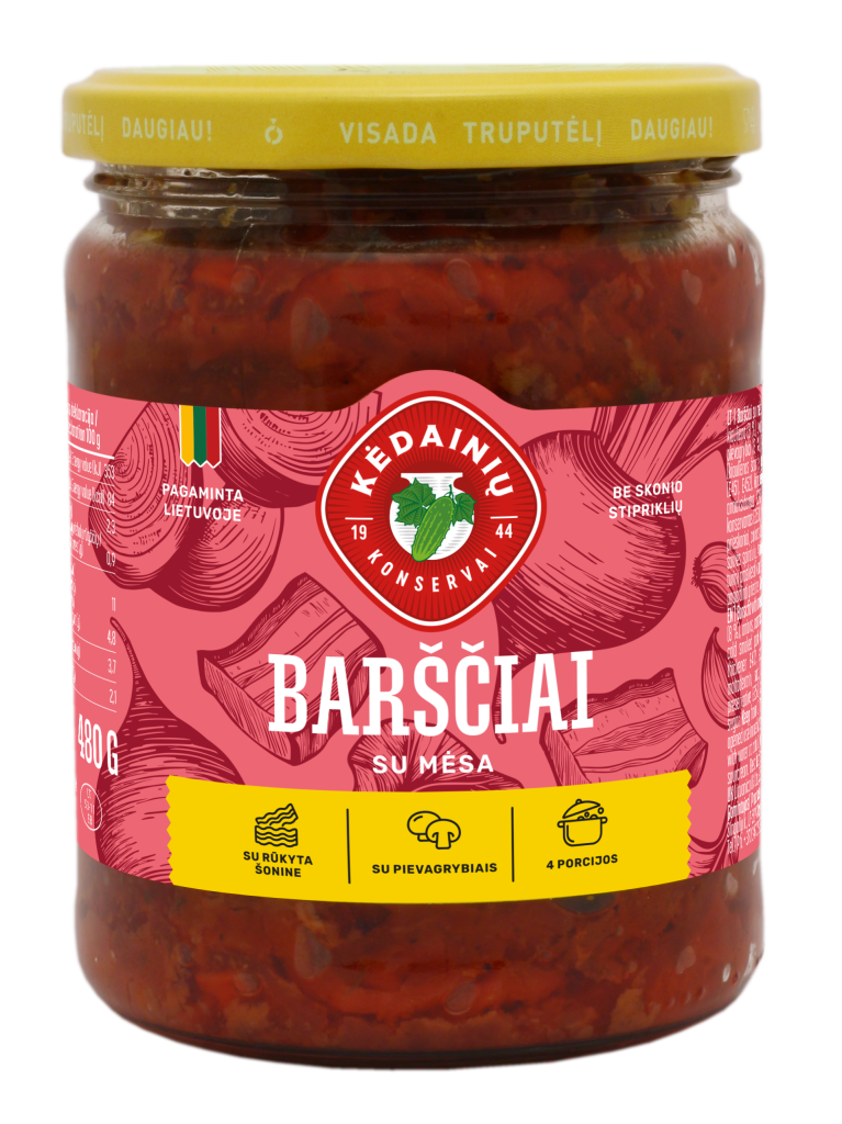 Barščiai su mėsa