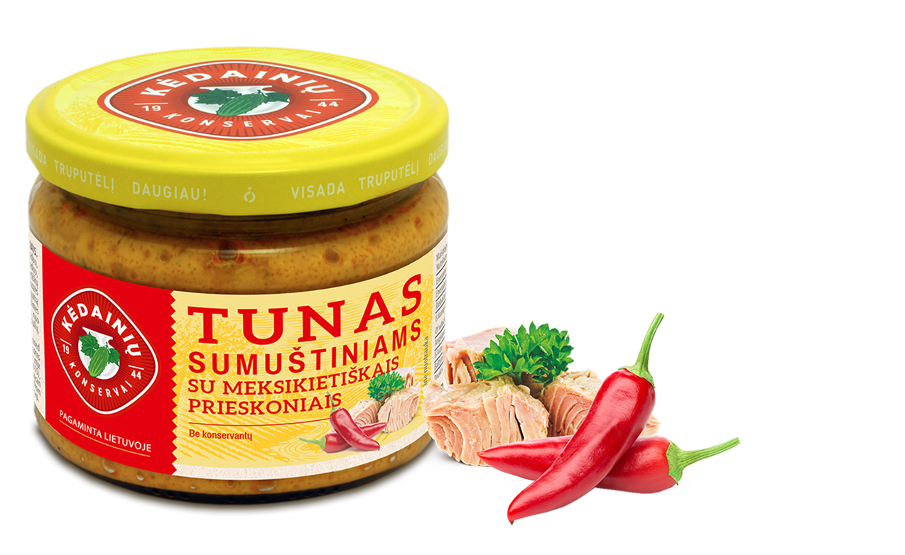 Tuna for sandwiches with Mexican spices