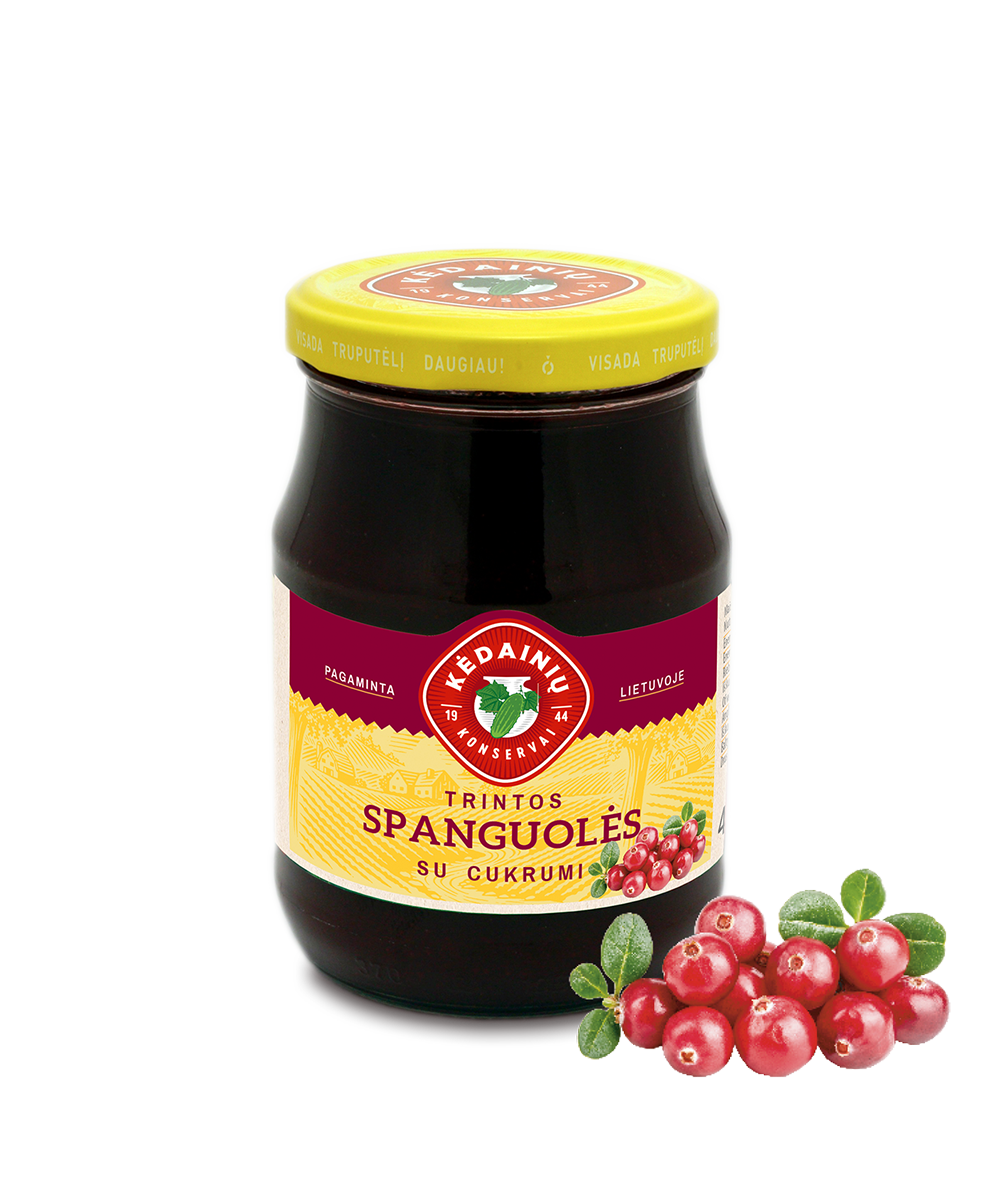 CRANBERRIES WITH SUGAR