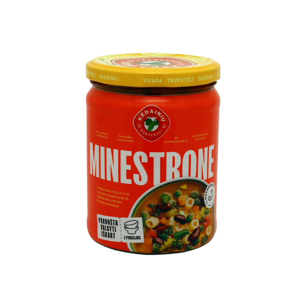 Daržovių sriuba Minestrone